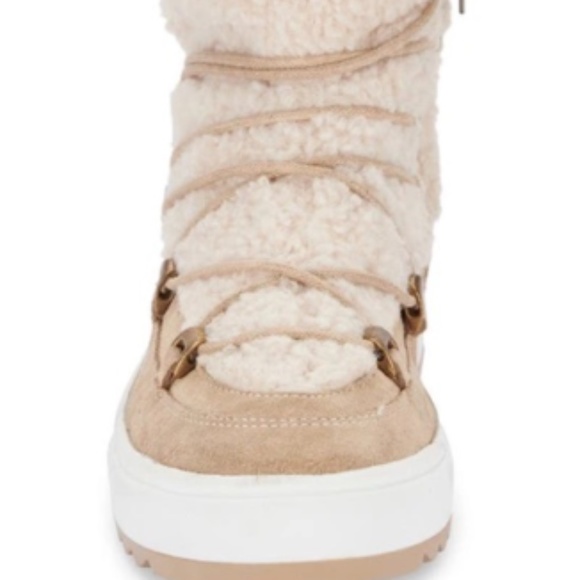 NEW AQUA COLLEGE Blondo Womens Sanity SACHI Suede Waterproof Ankle Boots NIB - Picture 2 of 8